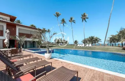 Itacimirim| village térreo com 123m²| vista mar| 3 suites| 2 vagas| pé na areia