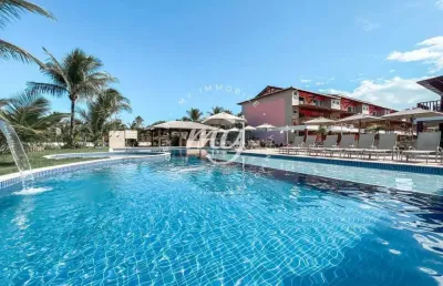 Itacimirim| village térreo 70 m²| 2 suítes| mobiliado| 2 vagas| pé na areia| praia da espera