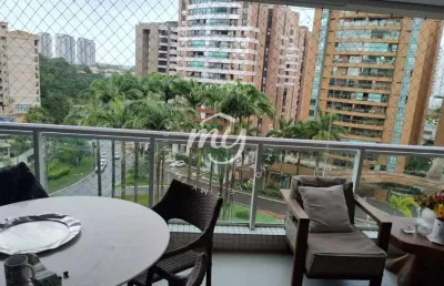 Alphaville i| forest ville| aptº 142m²| 3 suítes| varanda gourmet churrasqueira| 2 vagas
