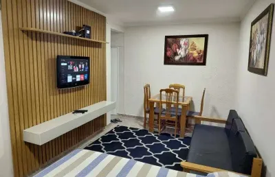 Imóvel para venda com 1 quarto mobiliado na quadra da praia em josé menino - santos – sp