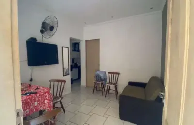Oportunidade!!! apartamento térreo, 1 quarto, 2 quadras da praia em centro - são vicente – sp