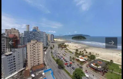 Imóvel para venda com 2 quartos frente a praia com vista panorâmica em itararé - são vicente – sp