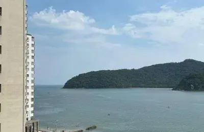 Maravilhoso! prédio frente à praia, no boa vista - são vicente - sp