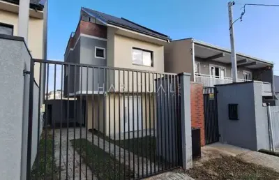 Casa com 3 quartos à venda na rua professor oscar martins gomes, 78, xaxim, curitiba, 107 m2 por r$ 630.000