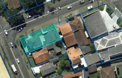 Terreno à venda na rua noel rosa, 61, bigorrilho, curitiba, 380 m2 por r$ 2.890.000