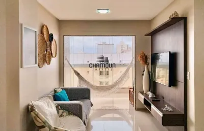 Apartamento de 02 quartos, sendo 01 suíte na praia do morro guarapari es