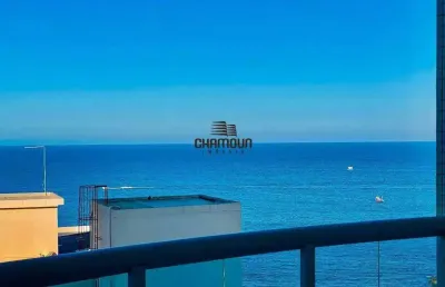 Apartamento a venda com vista mar/sol da manhã com 79 m² com 2 quartos, 1 vaga e lazer na prainha - guarapari es