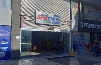 Oportunidade única: loja e sobreloja à venda no shopping beira mar, praia do morro!