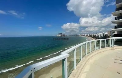 Cobertura à venda, 4 quartos, 4 suítes, 3 vagas, praia do morro - guarapari/es