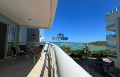 Apartamento à venda, 3 quartos, 2 suítes, 2 vagas, enseada azul - guarapari/es
