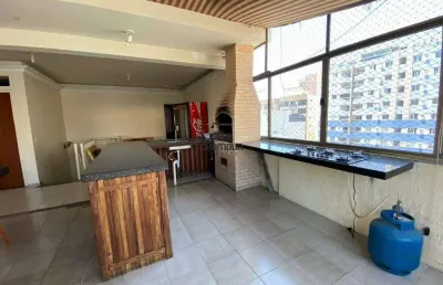 Cobertura duplex com 5 quartos e área de churrasqueira a venda na praia do morro, guarapari/es.
