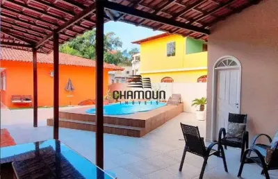 Casa à venda, 4 quartos, 2 suítes, 7 vagas, ipiranga - guarapari/es