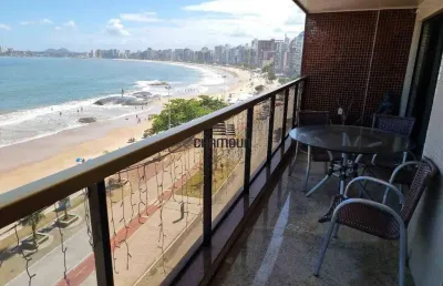 Apartamento à venda, 4 quartos, 4 suítes, 2 vagas, praia do morro - guarapari/es