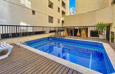 Apartamento com 4 suites de frente para o mar na praia do morro, guarapari