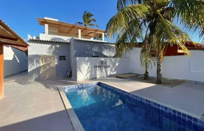 Casa com ponto comercial a venda em nova guarapari, guarapari/es.