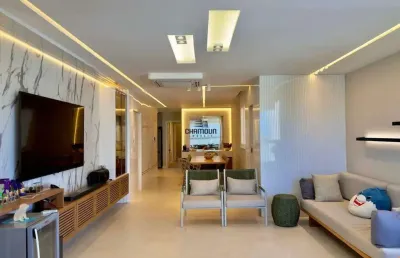 Apartamento à venda, 3 quartos, 3 suítes, 3 vagas, enseada azul - guarapari/es