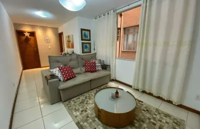 Apartamento mobiliado e decorado de 2 quartos para locação no centro de guarapari/es.