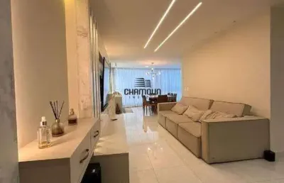 Apartamento de 3 quartos com vista para o mar finamente mobiliado na praia do morro,