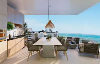Apartamento à venda, 4 quartos, 4 suítes, 4 vagas, enseada azul - guarapari/es