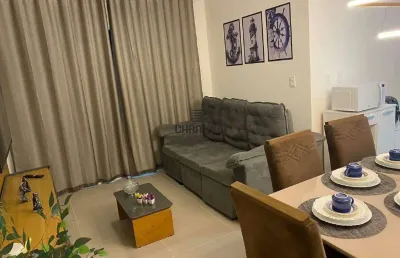 Apartamento alto padrão, 02 quartos, 01 suite, 03 vagas de garagem, area de lazer completa, praia do morro, guarapari - es
