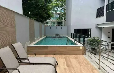 Apartamento à venda, 2 quartos mais 1 escritório,1 suíte, 2 vagas, barro vermelho - vitória/es.
