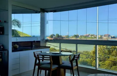 Apartamento à venda, 3 quartos, 3 suítes, 2 vagas, enseada azul - guarapari/es