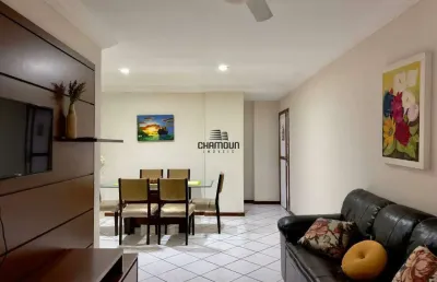Apartamento a venda na beira mar com 2 quartos + 1 reversível, 1 vaga de garagem na praia do morro, guarapari es