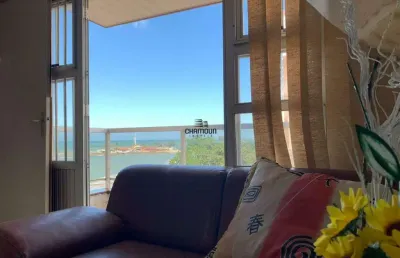 Apartamento 2 quartos com vista para o mar na praia das castanheiras – guarapari