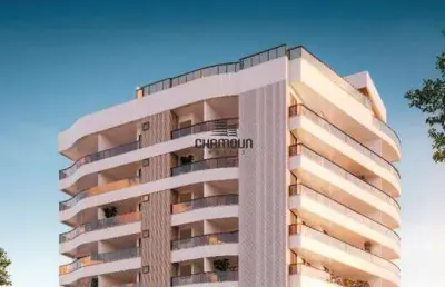 Apartamento à venda, 3 quartos, 2 suítes, 2 vagas, enseada azul - guarapari/es