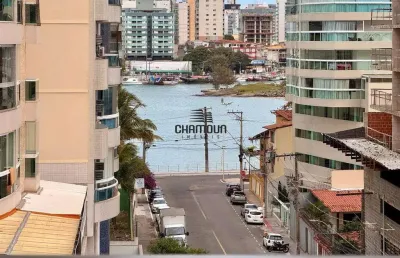 Apartamento a venda lateral mar,c2 quartos sendo 1 suíte, 1 vaga e lazer completo na praia do morro - guarapari es!