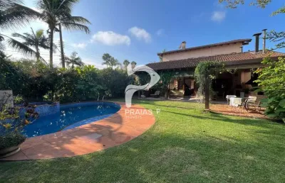 Casa em condomínio fechado com 4 quartos à venda na alice nehring machado (av. 05), --, jardim acapulco, guarujá por r$ 2.400.000