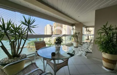 Apartamento com 4 quartos à venda na avenida general monteiro de barros, --, jardim astúrias, guarujá por r$ 2.500.000