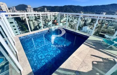Cobertura com 4 quartos à venda na francisco rebollo, --, enseada, guarujá por r$ 2.700.000