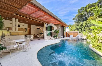 Casa em condomínio fechado com 6 quartos à venda na alameda samar, --, riviera, bertioga por r$ 16.800.000