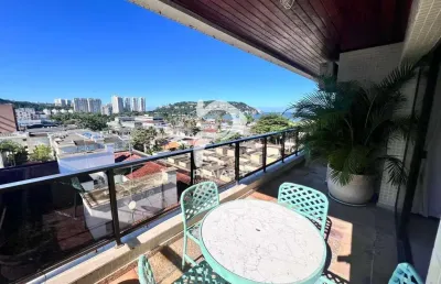 Cobertura com 4 quartos à venda na rua amazonas, --, enseada, guarujá por r$ 1.600.000