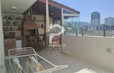 Cobertura com 4 quartos à venda na rua colômbia, --, enseada, guarujá por r$ 720.000