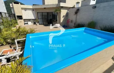 Cobertura com 3 quartos à venda na avenida santa maria, --, enseada, guarujá por r$ 900.000