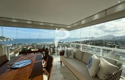 Apartamento com 2 quartos à venda na rua bandeirantes, --, enseada, guarujá por r$ 850.000