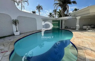 Casa com 5 quartos à venda na av . das americas, --, balneário praia do pernambuco, guarujá por r$ 2.995.000