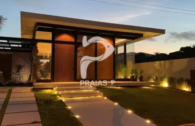 Casa em condomínio fechado com 6 quartos à venda na augusto alfredo fernandes (rua 15), --, jardim acapulco, guarujá por r$ 9.000.000