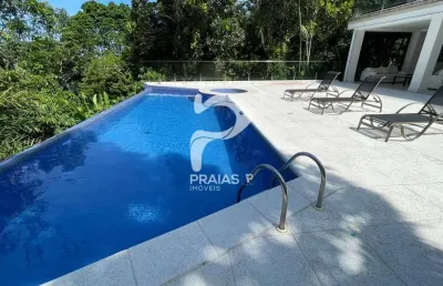 Casa em condomínio fechado com 4 quartos à venda na rua antônio de souza, --, praia de são pedro, guarujá por r$ 9.000.000