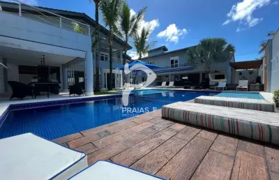 Casa em condomínio fechado com 10 quartos à venda na maria cecília da silva destro (rua 84), --, jardim acapulco, guarujá por r$ 7.000.000