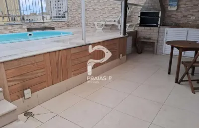 Cobertura com 3 quartos à venda na rua alberto quatrini bianchi, --, enseada, guarujá por r$ 690.000