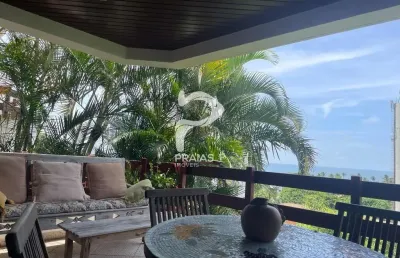 Casa em condomínio fechado com 5 quartos à venda na ignácio miguel stefano, --, enseada, guarujá por r$ 1.400.000
