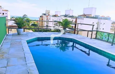 Cobertura com 3 quartos à venda na rua paraguai, --, enseada, guarujá por r$ 850.000
