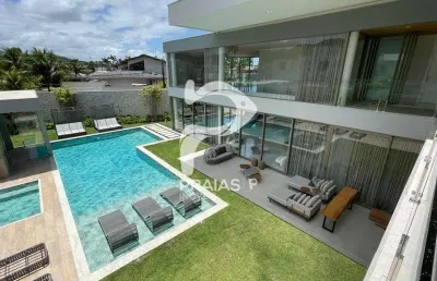 Casa em condomínio fechado com 8 quartos à venda na manoel alexandre (av 06), --, jardim acapulco, guarujá por r$ 21.990.000