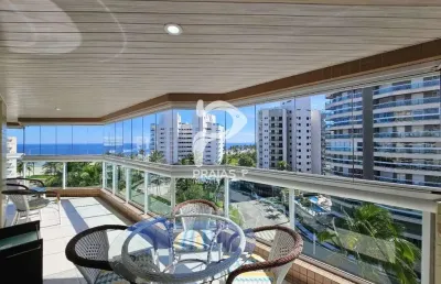 Apartamento com 3 quartos à venda na largo do jatoba, --, riviera, bertioga por r$ 3.900.000