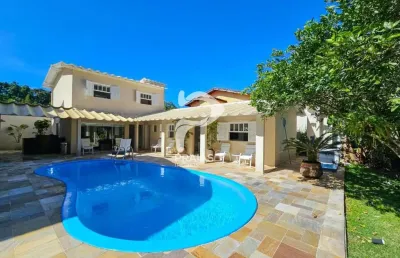Casa em condomínio fechado com 4 quartos à venda na passeio das garaunas, --, riviera, bertioga por r$ 2.700.000