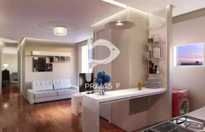Apartamento com 2 quartos à venda na avenida general rondon, --, jardim astúrias, guarujá por r$ 671.500