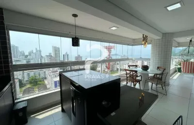 Apartamento com 3 quartos à venda na costa esmeralda, --, jardim astúrias, guarujá por r$ 1.800.000